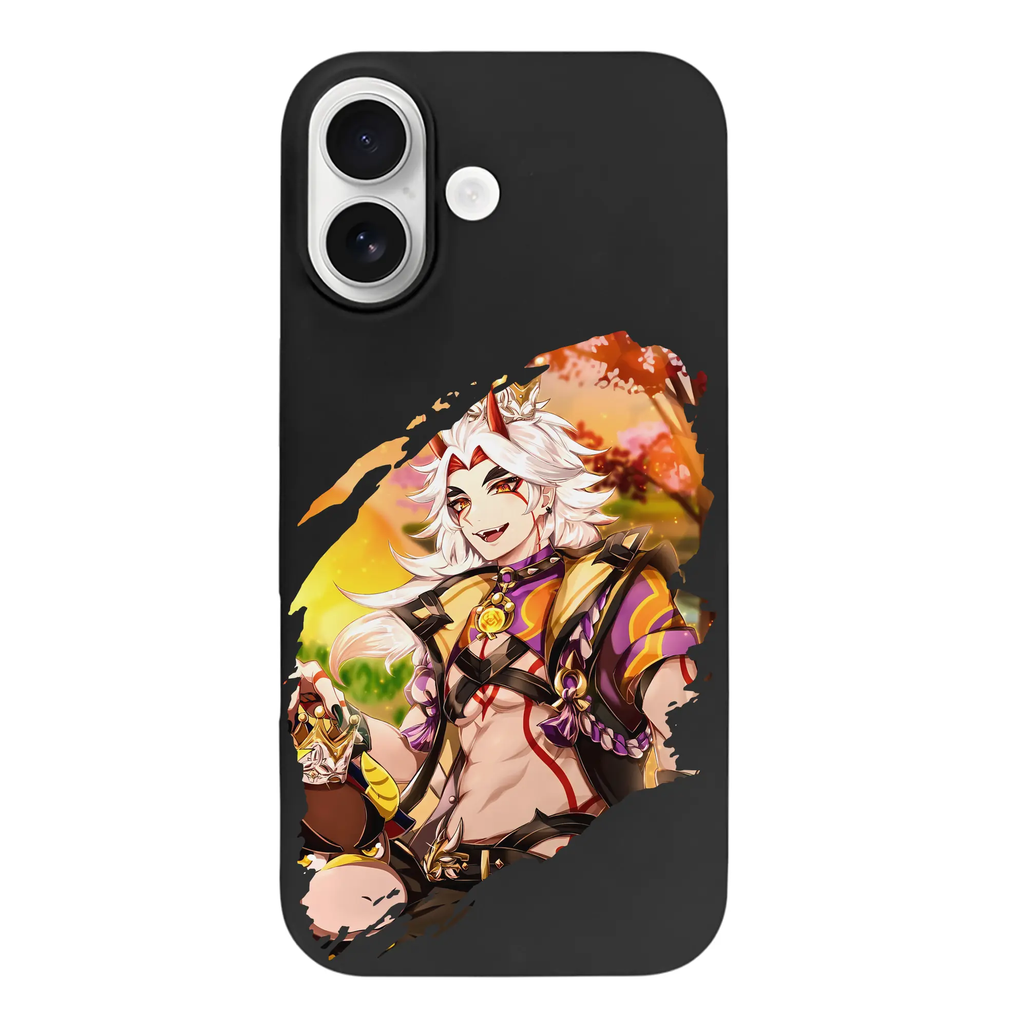 原 神 グッズ 荒瀧 一 斗 - iPhone 17 シリーズ シリコンケース 薄型 耐衝撃 指紋防止 ソフトタッチカバー 精密フィット 傷防止 保護ケース iPhone 17/17 Air/17 Pro/17 Pro Max 対応